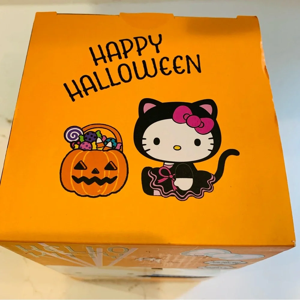 Hello Kitty Halloween Pumpkin Reed Diffuser Vanilla Scented NEW